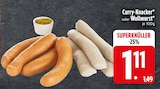 Curry-Knacker im EDEKA Prospekt Curry-Knacker von im aktuellen EDEKA Prospekt für 1,11 €