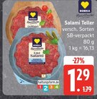 Salami Teller im Angebot bei EDEKA in Cuxhaven Salami Teller Angebote von EDEKA Herzstücke bei EDEKA Cuxhaven für 1,29 €