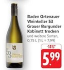 Grauer Burgunder Kabinett trocken bei E center im Prospekt "" für 5,99 €
