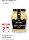 Original Dijon-Senf im Angebot bei GLOBUS in Pirmasens Original Dijon-Senf Angebote von Maille bei GLOBUS Pirmasens für 2,29 €