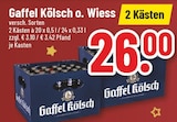 Kölsch Angebote von Gaffel bei Trinkgut Kaarst für 26,00 €