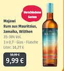Rum aus Mauritius, Jamaika, Wilthen Angebote von Majawi bei GetränkeLand Mayer Bautzen für 9,99 €