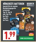 Hörgeräte-Batterien Typ 13 Angebote von EDEKA zuhause bei Marktkauf Gladbeck für 1,99 €
