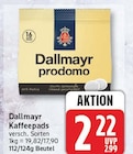 Kaffeepads von Dallmayr für 2,22 € bei EDEKA im Angebot Kaffeepads von Dallmayr im aktuellen EDEKA Prospekt