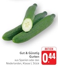Gurken bei EDEKA im Prospekt "" für 0,44 €