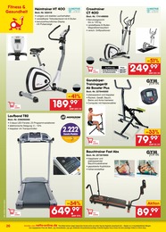 Fitnessgeräte Angebot im aktuellen Netto Marken-Discount Prospekt auf Seite 26