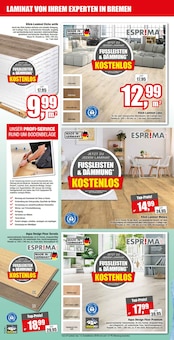 Laminat im Witthus Heimtex-Fachmarkt GmbH Prospekt "RENOVIEREN ZUM SPAR-PREIS!" mit 10 Seiten (Oldenburg)