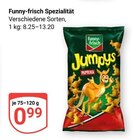 Spezialität Jumpys Paprika im Angebot bei GLOBUS in Völklingen Spezialität Jumpys Paprika Angebote von Funny-frisch bei GLOBUS Völklingen für 0,99 €
