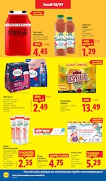 Prix et réduction Boisson gazeuse dans le prospectus Lidl en cours Offre Boisson gazeuse dans le catalogue Lidl du moment à la page 24
