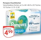Feuchttücher im Angebot bei GLOBUS in Leipzig Feuchttücher Angebote von Pampers bei GLOBUS Leipzig für 4,99 €