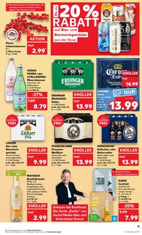 Bier im aktuellen Kaufland Prospekt (Eberswalde) Bier im Kaufland Prospekt "Aktuelle Angebote" mit 48 Seiten (Eberswalde)