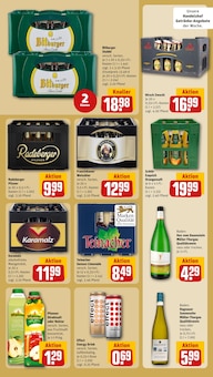 Bier im REWE Prospekt "Dein Markt" mit 32 Seiten (Konstanz)