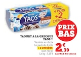 Yaourt à la Grecque Yaos - Nestlé en promo chez U Express Yaourt à la Grecque Yaos - Nestlé dans le catalogue U Express