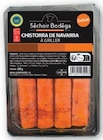 U Express Châtillon-en-Bazois - Promo Chistorra de Navarra Doux IGP à Griller Promo Chistorra de Navarra Doux IGP à Griller à 1,59 € dans le catalogue U Express à Châtillon-en-Bazois