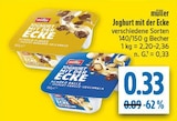 Joghurt mit der Ecke bei diska im Oelsnitz Prospekt für 0,33 €