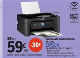 Imprimante multifonction xp-3205 - EPSON en promo à 59,99 € chez E.Leclerc Imprimante multifonction xp-3205 - EPSON dans le catalogue E.Leclerc