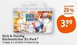 Küchentücher XL-Pack 8 von Dick & Durstig im aktuellen tegut Prospekt für 3,99 €