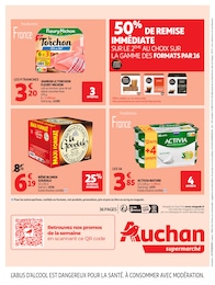 Offre Activia dans le catalogue Auchan Supermarché du moment à la page 36