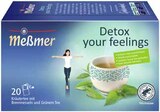 Wohlfühltee oder Detox your feelings Angebote von Meßmer bei E center Mannheim für 1,79 €