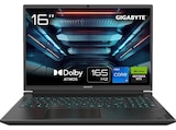 G6X, Gaming Notebook, mit 16 Zoll Display, Intel® Core™ i7,i7-13650HX Prozessor, GB RAM, 1 TB SSD, NVIDIA GeForce RTX™ 4060, Schwarz, Windows 11 (64 Bit) Angebote von GIGABYTE bei MediaMarkt Saturn Mönchengladbach für 949,00 €