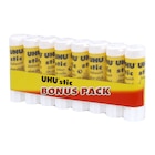 UHU stic - 8 Bâtons de colle - 8.2 g - UHU à 5,59 € dans le catalogue Bureau Vallée