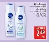 Classic Care Shampoo Angebote von Nivea bei Marktkauf Coburg für 2,49 €