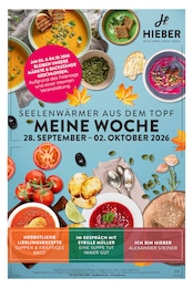Hieber Prospekt "Aktuelle Angebote", 18 Seiten, 28.09.2026 - 28.09.2026 Aktueller Hieber Prospekt, "Aktuelle Angebote", mit Angeboten der Woche, gültig von 28.09.2026 bis 28.09.2026