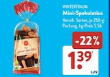 Mini-Spekulatius Angebote von Wintertraum bei ALDI SÜD Erlangen für 1,39 €