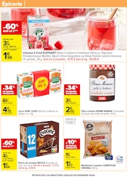 Prix et réduction Confiture dans le prospectus Carrefour en cours Offre Confiture dans le catalogue Carrefour du moment à la page 40