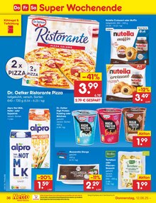 Nutella im Netto Marken-Discount Prospekt "Aktuelle Angebote" mit 63 Seiten (Regensburg)
