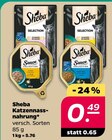 Katzennassnahrung Angebote von Sheba bei Netto mit dem Scottie Neumünster für 0,49 €