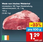 Wade vom irischen Weiderind  im aktuellen Netto Marken-Discount Prospekt für 1,29 €