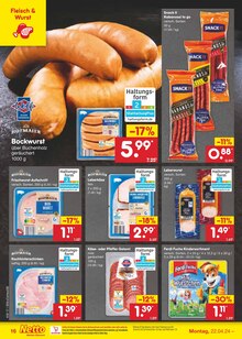 Würstchen im Netto Marken-Discount Prospekt "Aktuelle Angebote" mit 51 Seiten (Göttingen)