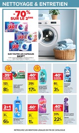 Lessive en promo dans le catalogue Carrefour à la page 56