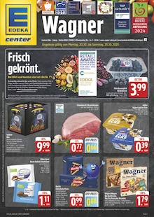 E center Prospekt der Woche "Wir lieben Lebensmittel!" Seite 1, 20.10.2025 bis 25.10.2025 für Coburg Aktueller E center Prospekt "Wir lieben Lebensmittel!" Seite 1 von 28 Seiten für Coburg