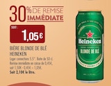 Bière blonde de blé - Heineken - Supermarchés Match à Strasbourg Bière blonde de blé - Heineken en promo chez Supermarchés Match Strasbourg à 1,05 €
