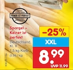 Spargel - Keiner ist perfekt bei Netto Marken-Discount im Prospekt "" für 8,99 €