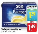 Butter Angebote von Weihenstephan bei E center Reutlingen für 1,29 €