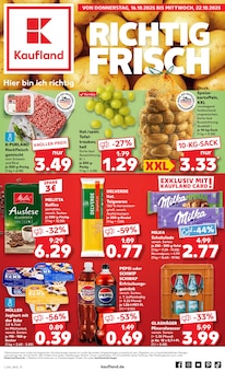 Kaufland Prospekt der Woche "Aktuelle Angebote" Seite 1, 16.10.2025 bis 22.10.2025 für Kritzow Aktueller Kaufland Prospekt "Aktuelle Angebote" Seite 1 von 64 Seiten für Kritzow