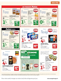 Prix et réduction Saumon Fumé dans le prospectus Auchan Supermarché en cours Offre Saumon Fumé dans le catalogue Auchan Supermarché du moment à la page 9