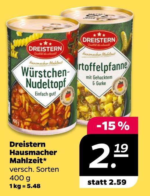 Hausmacher Mahlzeit