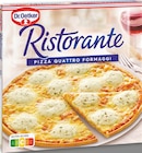 Pizza quatre fromages ristorante surgelée - Dr Oetker en promo chez Netto Nanterre à 3,29 €