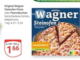 Steinofen Pizza im Angebot bei GLOBUS in Wolfenbüttel Steinofen Pizza Angebote von Original Wagner bei GLOBUS Wolfenbüttel für 1,66 €