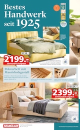 Polsterbett im Segmüller Prospekt Polsterbett im Segmüller Prospekt Highlight Angebote auf S. 12