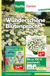 Aktueller BayWa Bau- und Gartenmärkte Prospekt mit Wasser, "Wunderschne Blütenpracht", Seite 1