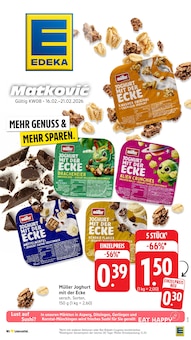 EDEKA Prospekt der Woche "Aktuelle Angebote" Seite 1, 16.02.2026 bis 21.02.2026 für Tamm Aktueller EDEKA Prospekt "Aktuelle Angebote" Seite 1 von 58 Seiten für Tamm