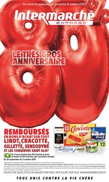 Catalogue Intermarché "LE TRÈS GROS ANNIVERSAIRE" à Neuvecelle et alentours, 16 pages, 30/09/2025 - 12/10/2025