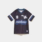 T-shirt col en V manches courtes Pokémon noir garçon en promo chez La Halle Rosny-sous-Bois à 12,99 €