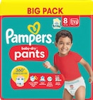 Baby Pants Baby Dry Gr.8 Extra Large (19+kg), Big Pack Angebote von Pampers bei dm-drogerie markt Mannheim für 16,95 €