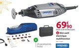 Mini outil électrique multifonction 3000 - Dremel en promo chez Mr. Bricolage Grenoble à 69,90 €